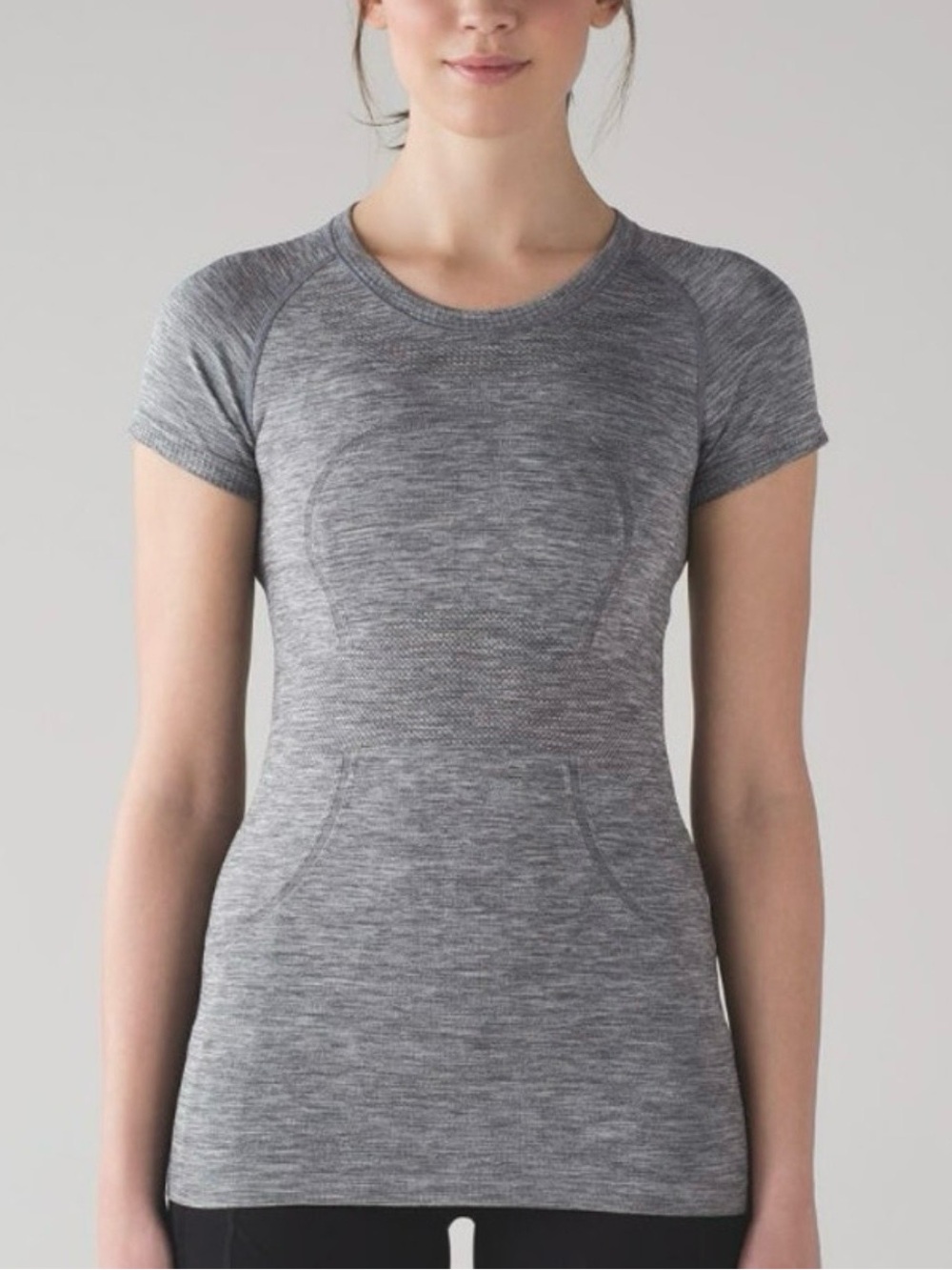 Lululemon Swiftly Tech Short Sleeve Crew Neck Tee Slate Grey Athleisure Active